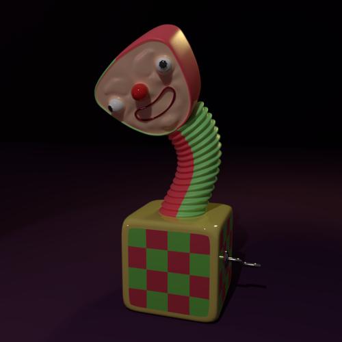 unsettling clown toy (Lumpy the Clown) preview image